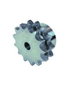 A02-0352014A - ANSI DUPLEX (Steel) SPROCKET ASA35-2 (3/8" pitch x 3/16" x 31.0mm Dia.Boss One Side x 25.0mm T.B Length x 10.0mm Pilot Bore) - 14 teeth