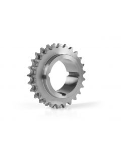 A08-0602T017A06 - ANSI DUPLEX (Steel) Plate Wheel TAPERBORED ASA 60-2 (3/4" Pitch x 1/2") x 17 teeth for 1610 Bush