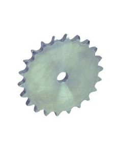 B04-04B1025A - British Std. SIMPLEX (Steel) PLATE WHEEL 04B-1 (6mm Pitch x 2.8mm) with 25 teeth - No Boss - Pilot Bore