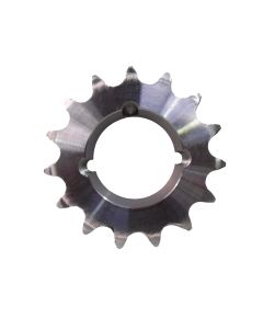 B10-06B1R020A02 - British Std. SIMPLEX (Steel) Sprocket TAPERBORED (REVERSE Fit - Teeth Side) 06B-1 (3/8" Pitch x 7/32") x 20 teeth for 1108 Bush