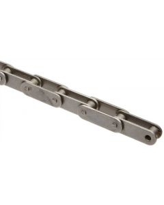 C22-208B - British Std. Extended Pitch ROLLER CHAIN (Waisted Side Plate Type) Ref: 208B (1" pitch x 5/16") to DIN 8187