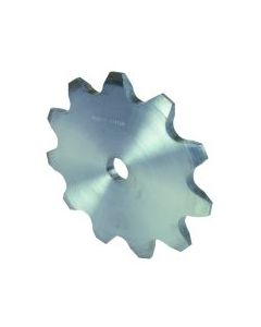 C40-050R25008A - Metric Pitch (Steel) CONVEYOR CHAIN PLATE WHEEL Ref: P50R25-08 (50.0 Pitch x 25.0 Roller x 10.5 width) with 8 teeth Pilot Bore