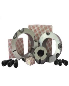 T02-1008-M010C - TAPER BUSH (Cast Iron) Metric Bore Size Ref: 1008 with Metric Bore 10mm & Keyway 3mm